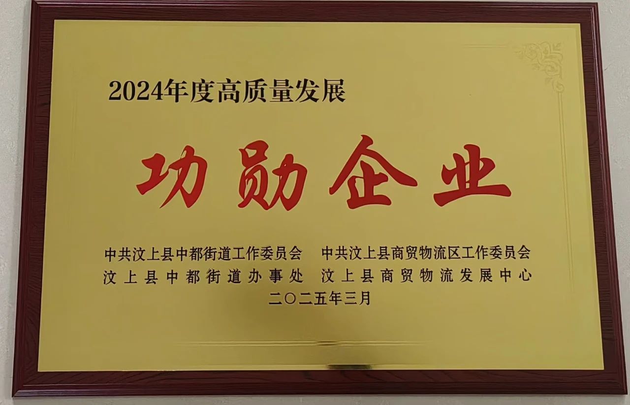 【实力见证】高质量发展功勋企业